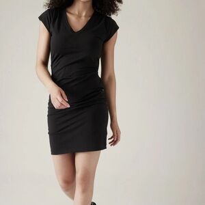 Athleta Effortless Tee Dress size XS Black #613933